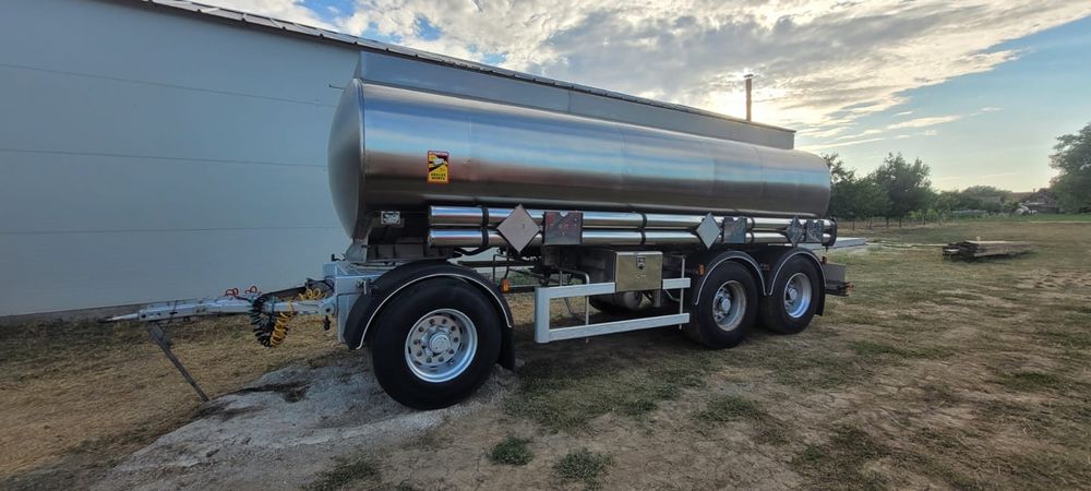 Cisternă inox 16500l,bazin apă,cisternă udat terasamente, rezervor apă