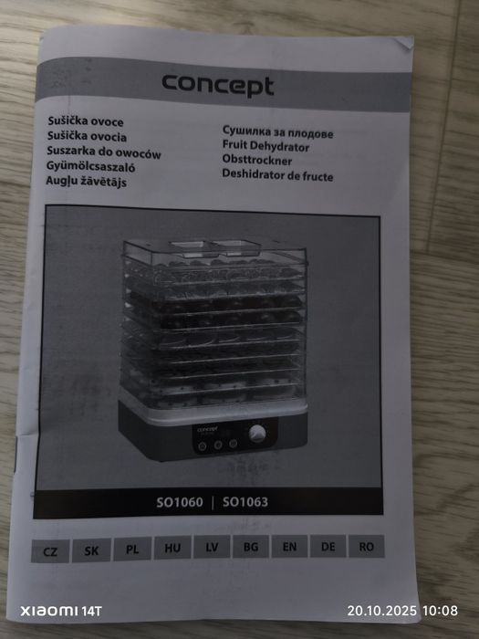 Deshidrator Concept So 1060