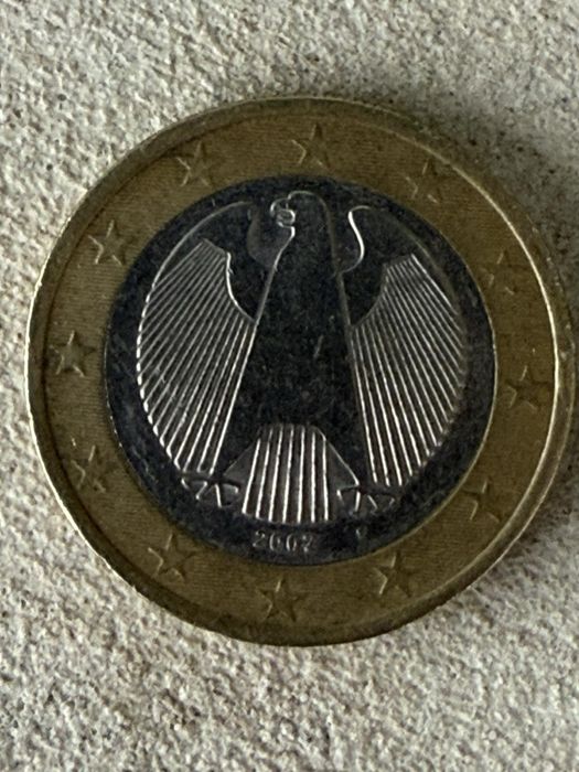 Евро монети 2002г