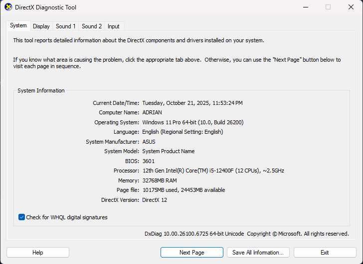 Pc Gaming DDR4 i5 12400F / RTX3050 6Gb