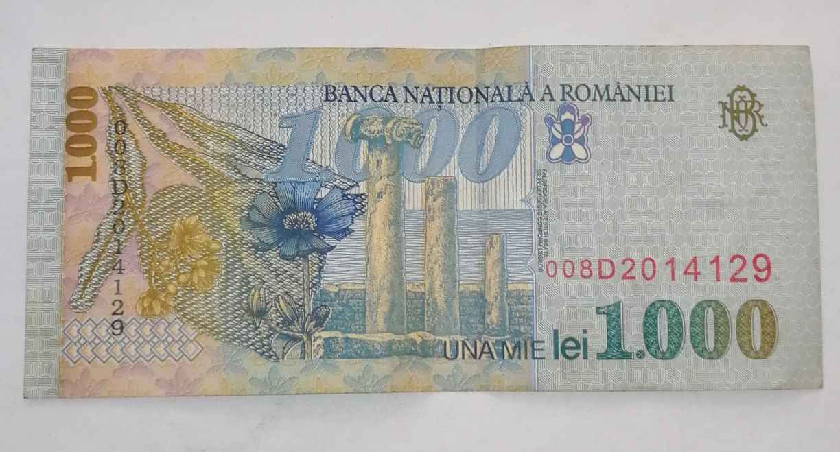 Vând bancnotă 1.000 lei