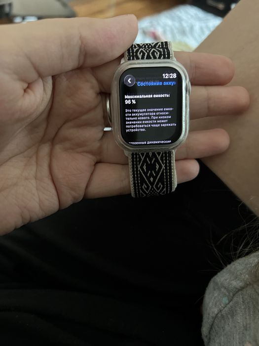 Оригинал Iwatch 8 41 mm silver