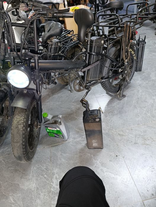 Электро велосипед Леопард