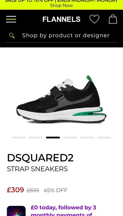 Обувки DSQUARED2 Strap Sneakers shoes