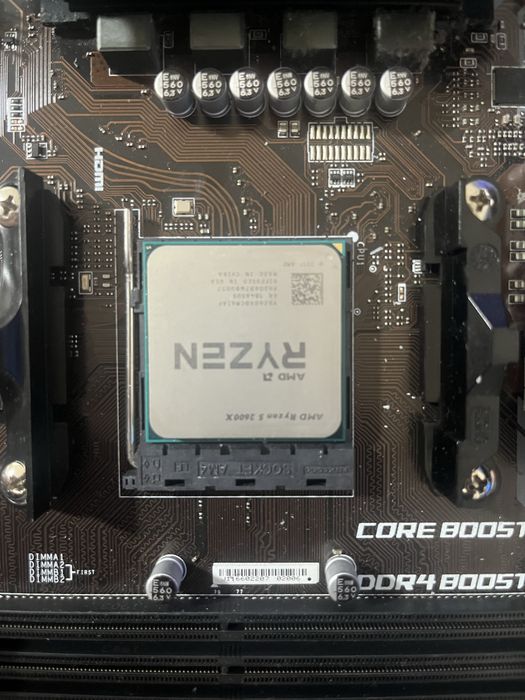 KIT pc procesor placa de baza cooler