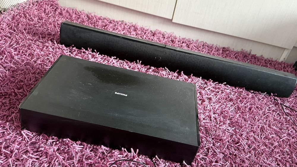 Sistem Philips audio home cinema sau soundbar + subwoofer,