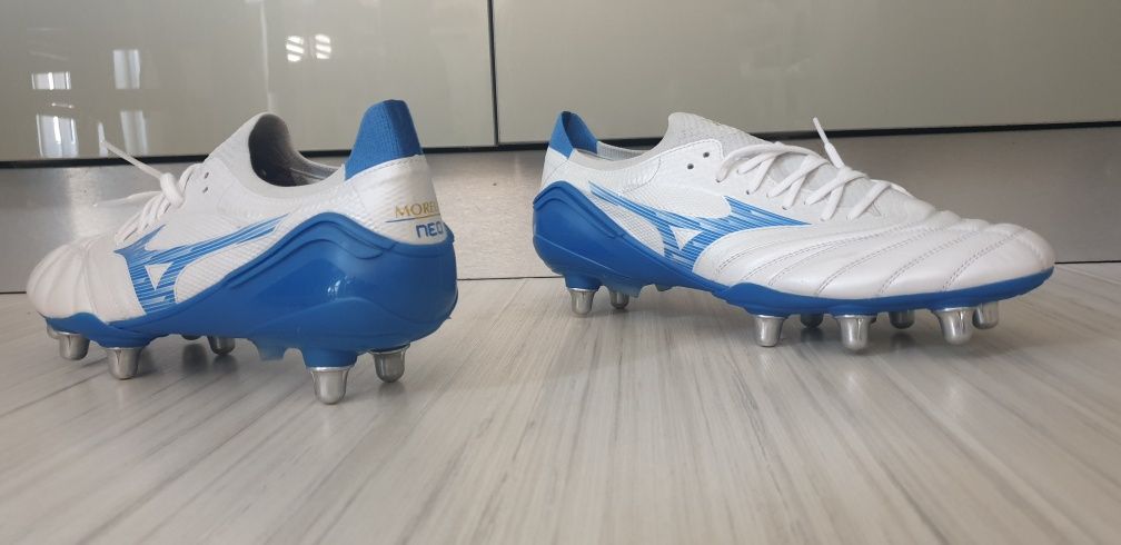Mizuno Morelia Neo 4 Elite Мens Size 42.5 / 26.5 см. НОВО! ОРИГИНАЛ!