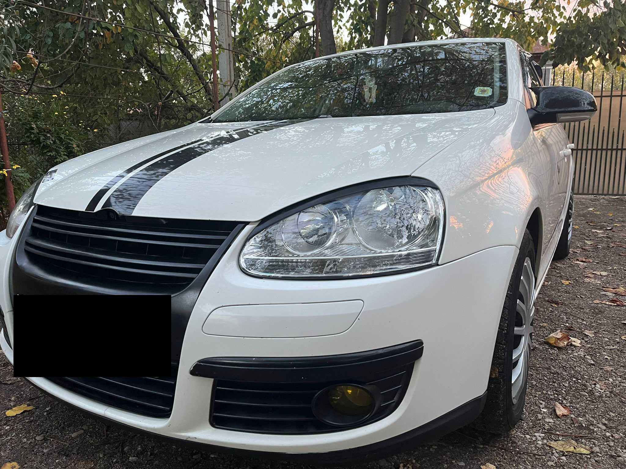 VW JETTA 2008, 1.9 BXE, 105CP, fara filtru particule din fabrica