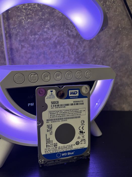 Жесткий диск  500GB (2.5”) для ноутбука