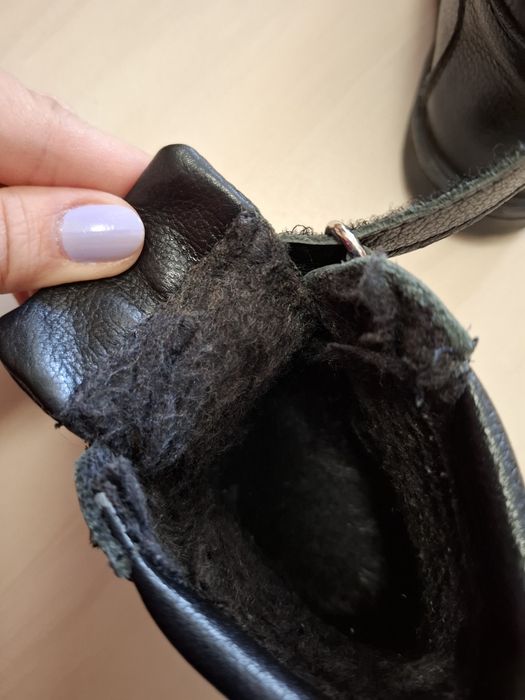 Oferta AZI! CIZMULITE piele copii + imblanite cu lână - nr 23