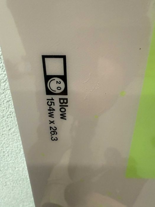 placa noua snowboard bataleon blow L154cm