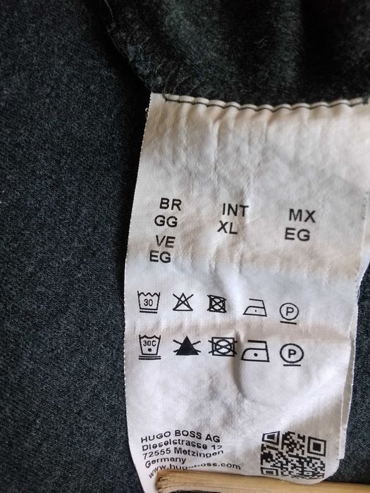 Сива блуза с дълъг ръкав Hugo Boss (XL)