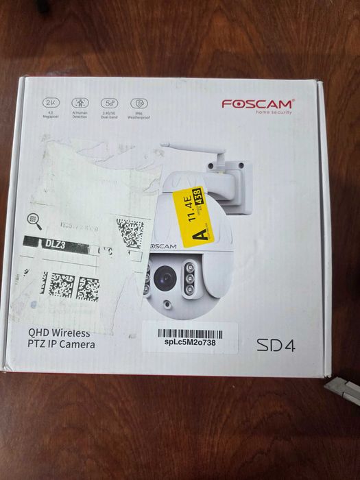Foscam SD4-WB IP Cameră de Supraveghere Wi-Fi Full HD+ 4MP