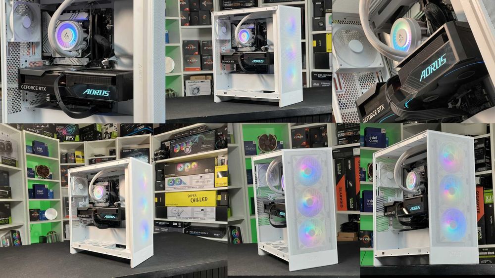 PC i9 14900K Aio 420MM RTX 4070 Ti Aorus Elite 32gb 6400mhz RM1000