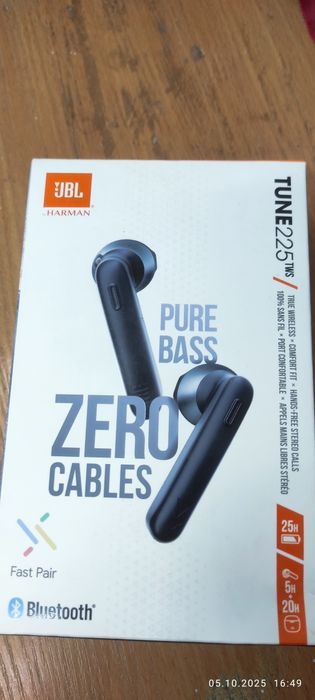 Наушники jbl tune 225 tws