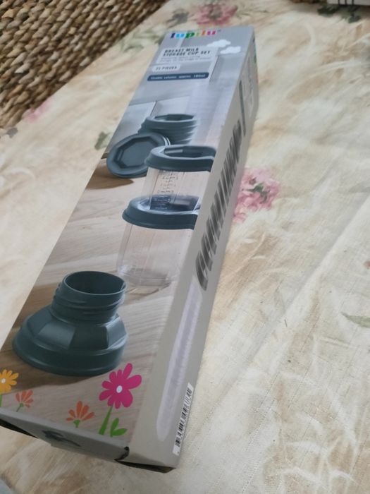 Set pahare stocare lapte matern 180 ml buc,21 piese