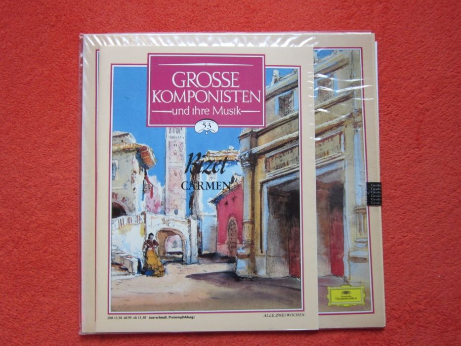 vinil colectie Bizet (nou) Carmen - Leonard Bernstein- un cadou inedit