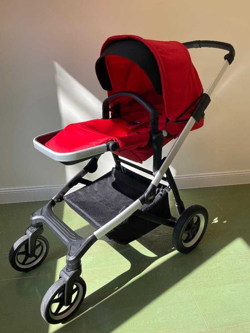 Carucior bebe/copil Thule Sleek Red