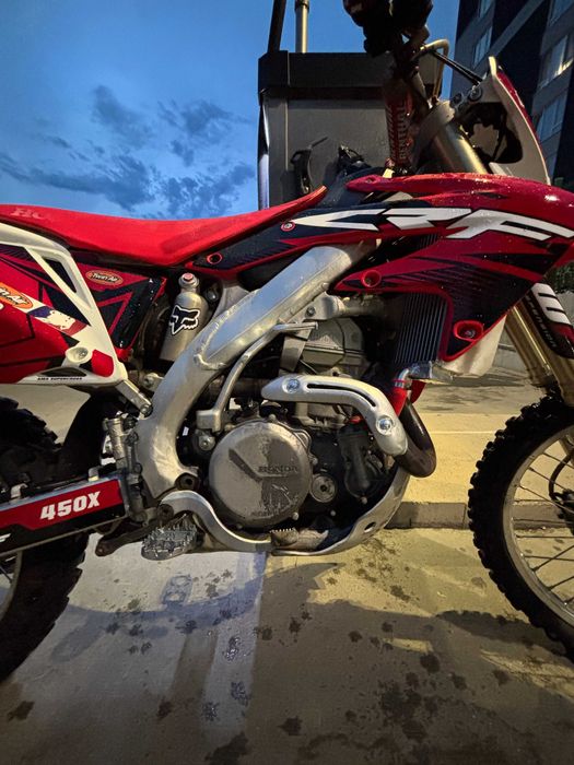 Honda CRF450X 2009 Стартер + Документи