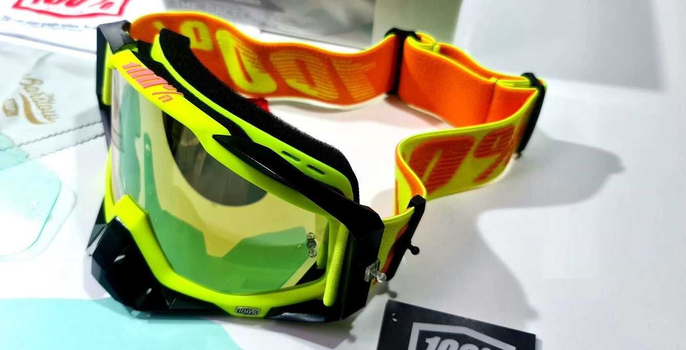 Ендуро, Крос Off-Road защитни Очила 100% MX GOGGLE различни цветове