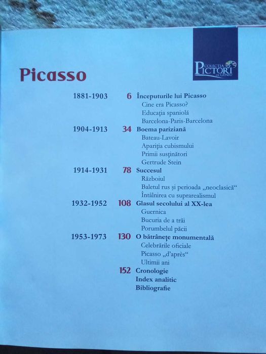 Biografie Pablo Picasso - Editura Adevărul Holding