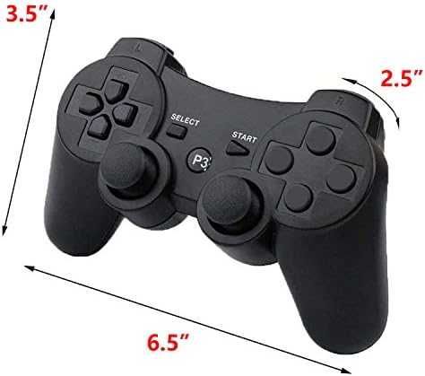 Съвместим Безжичен Джойстик за Плейстейшън 3 Dualshock PS3 с Кабел