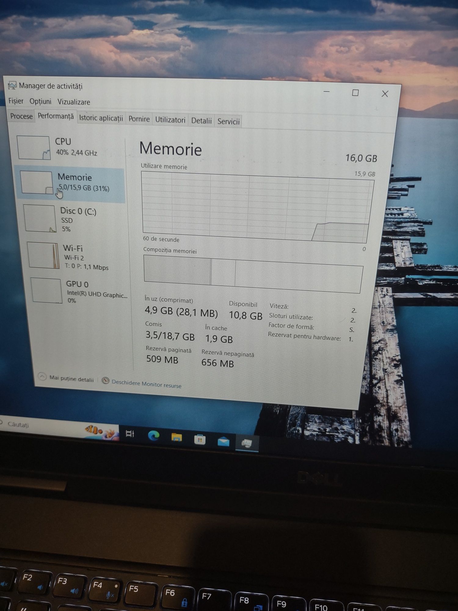 Dell Latitude E5590,i5 gen8,16gb,ssd 256,15.6fhd