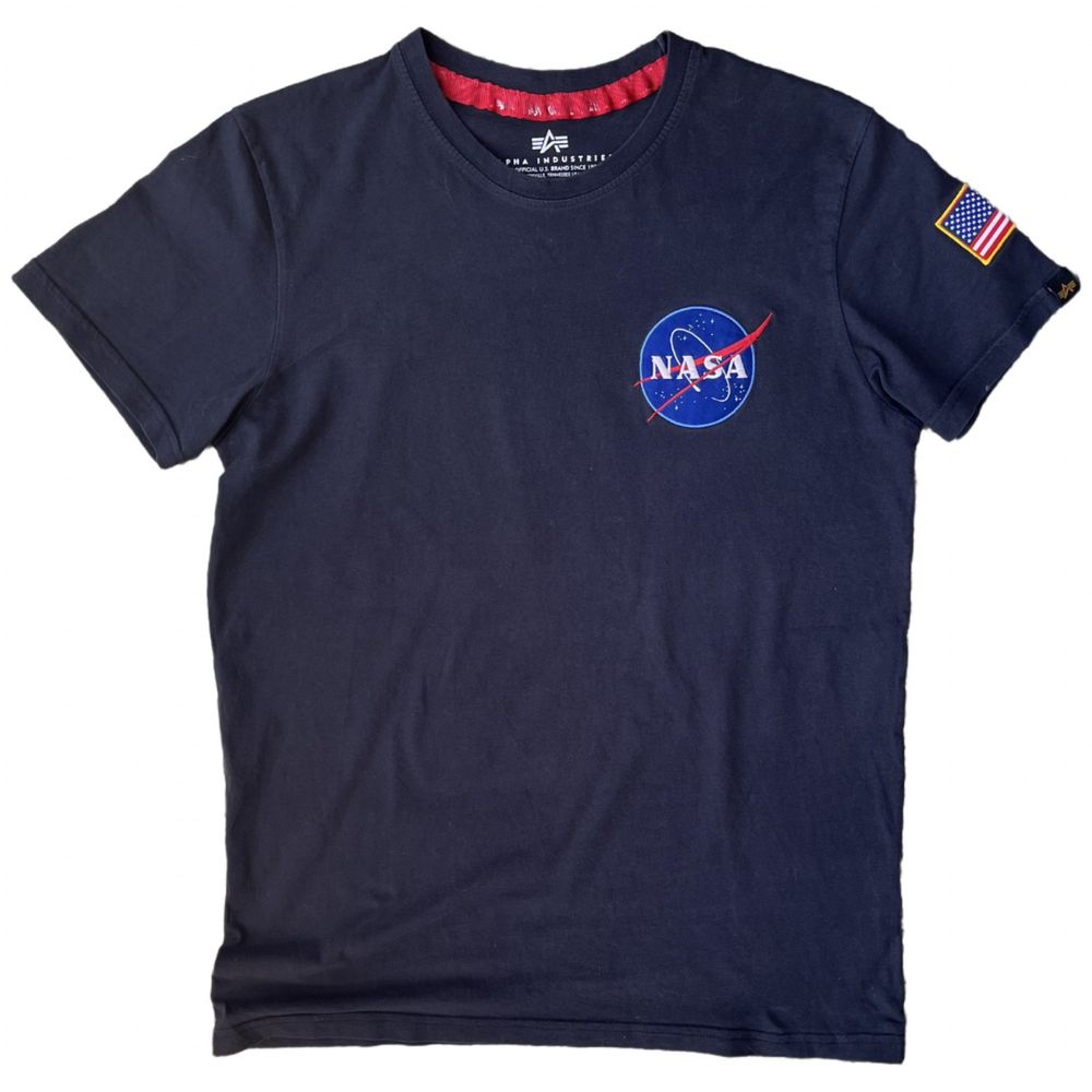 Alpha Industries NASA тениска - S