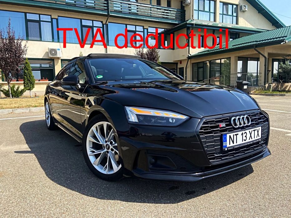 Audi A5 Preț cu TVA ,Piele , Navigatie , climatronic ,Panoramac