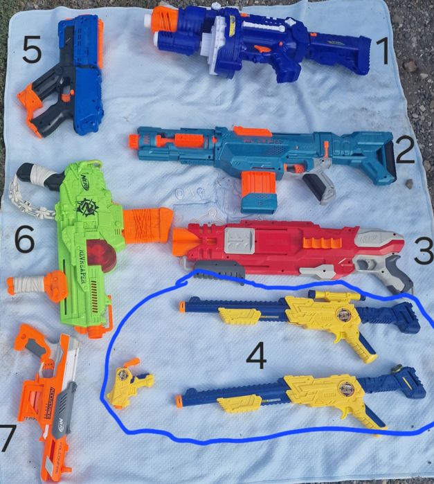 Vand puști și pistoale Nerf