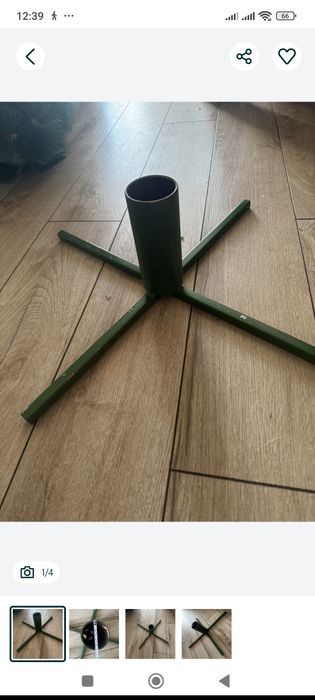 Продам железную подставку под живую ёлку!Устойчивая,надёжная,удобная!!