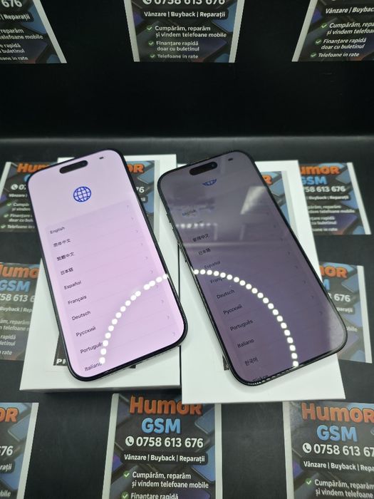 iPhone 16 Pro / Black / 128GB / 100% / Garantie / Posibilitate Rate