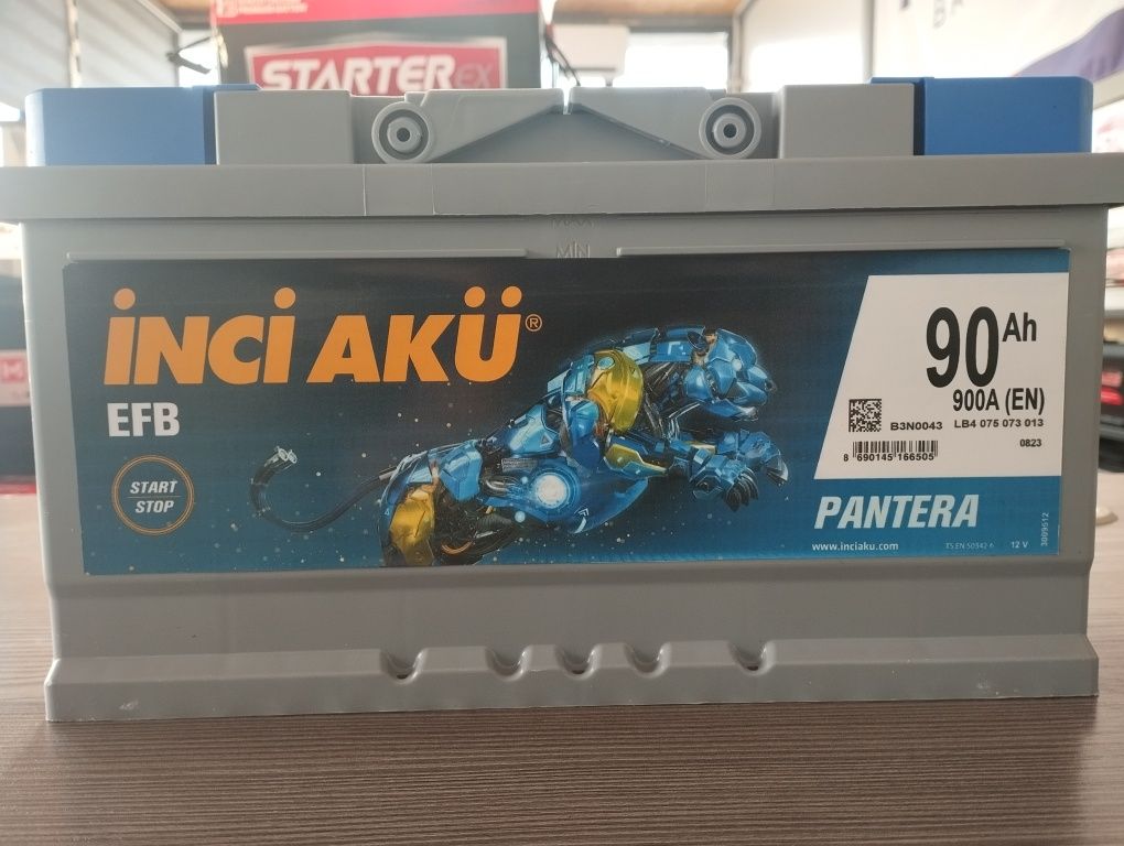 Akkumulyator Inci Akü 90 Ah