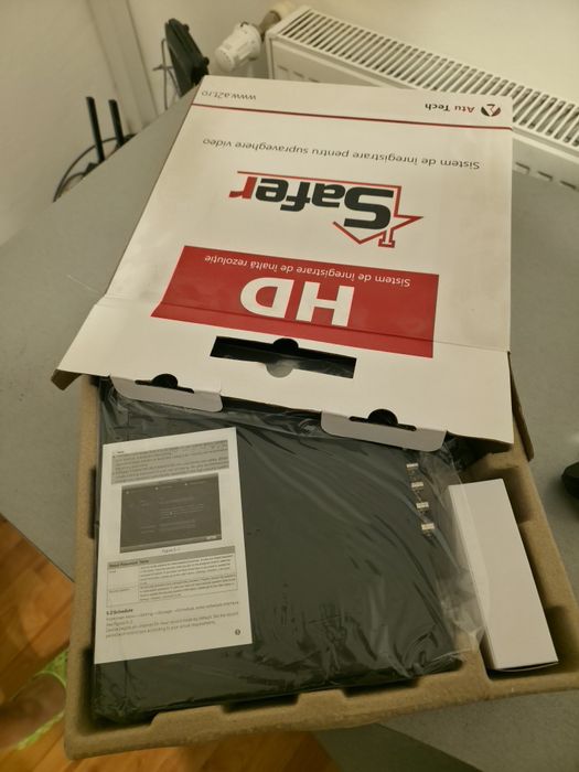 Sistem de supraveghere Safer, NOU – 5 camere + DVR