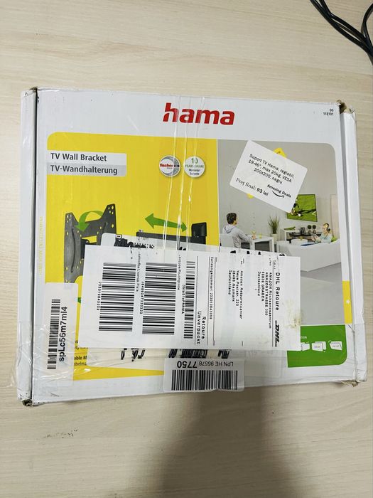 Suport TV Hama Reglabil ,Max 20Kg