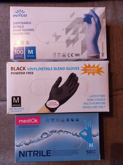 Продам перчатки медицинские