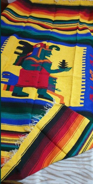 Cuverturi-Pături de epocă mexicane Maya Aztec Zapotec