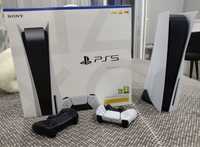 Продам Sony Playstation-5,с двумя джойстиками и Играми