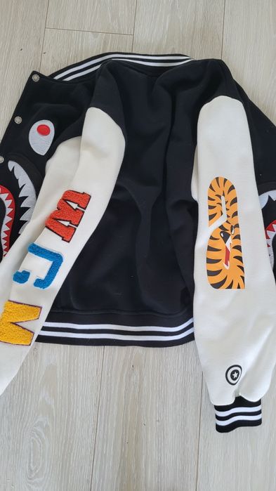 Vintage jacheta primavara/vara  BAPE  Bomber "A Bathing Ape" Varsity J