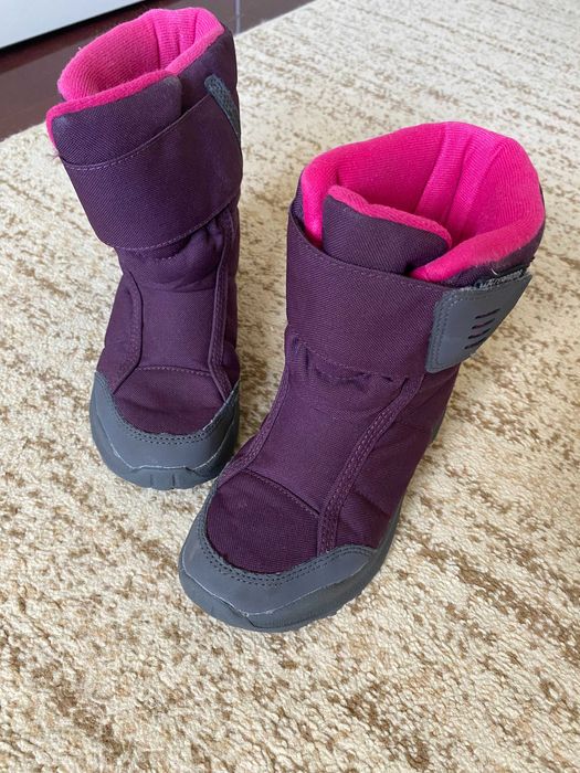 Cizme iarna impermeabile-copii Decathlon-marimea 30