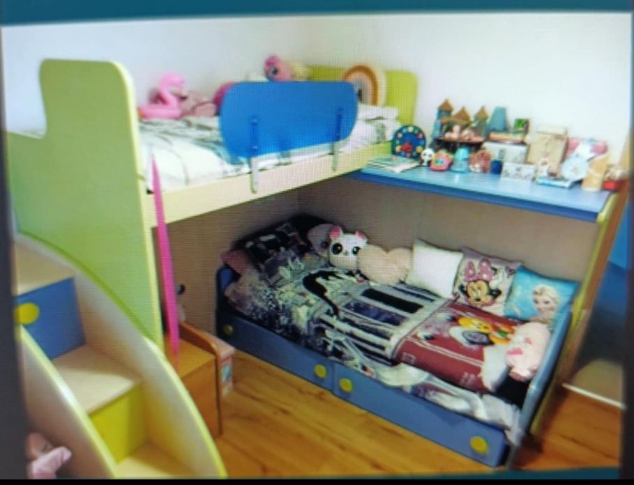 Детско легло двуетажно