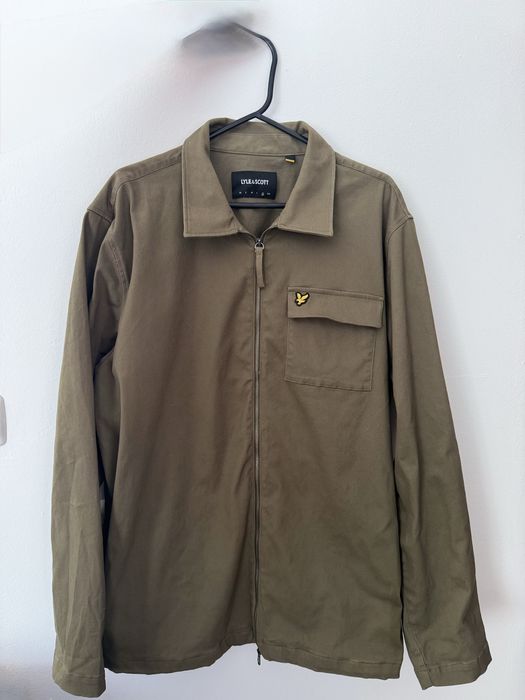 Мъжко яке-риза Lyle & Scott Cotton Twill Overshirt