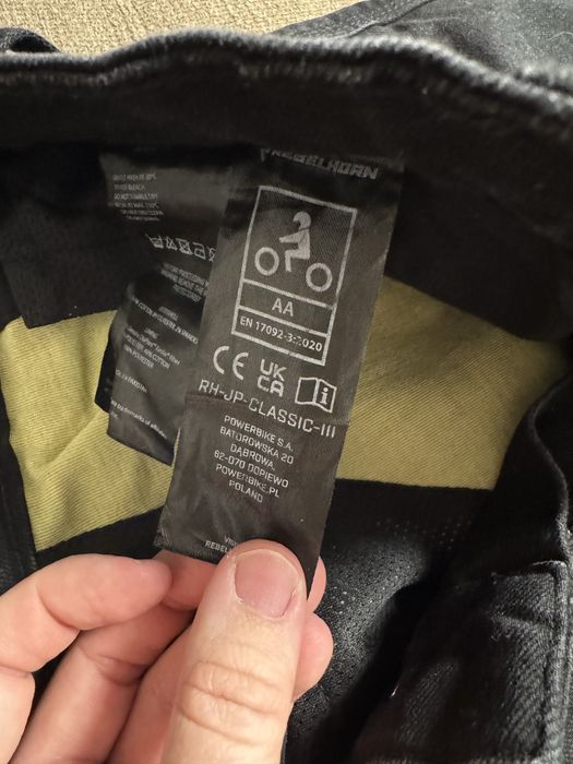 Blugi moto Rebelhorn Clasic III Skiny  W30L30