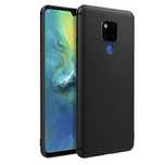 Husa pentru Huawei MATE 20, GloMax Perfect Fit, Negru