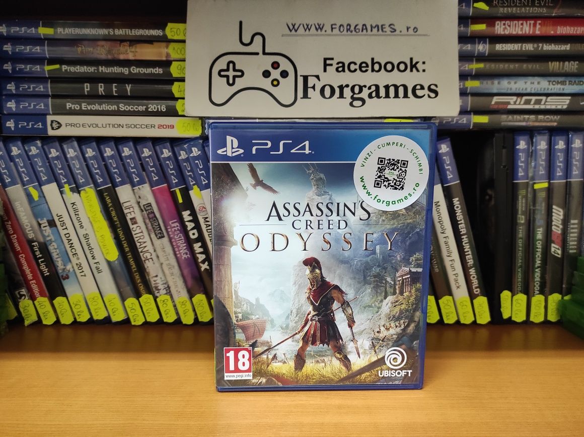 Jocuri Assassin's Creed Odyssey PS4 Forgames.ro