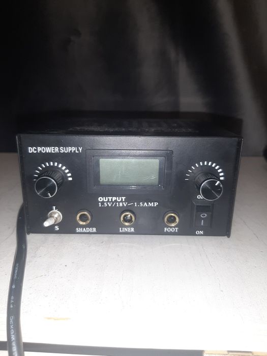 Блок питания для тату-машинки, 1,5V/18V/1,5А