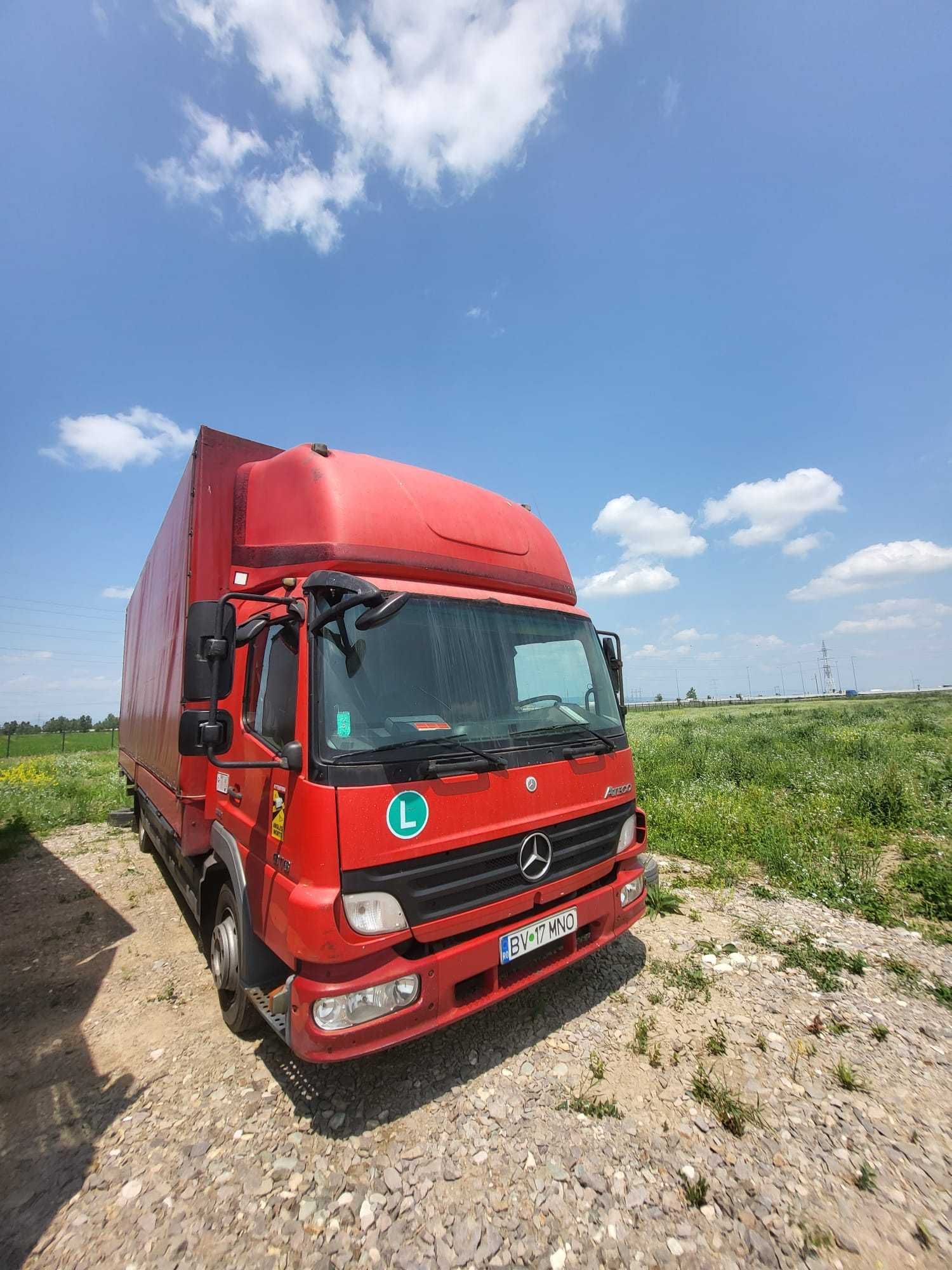 De vanzare camioneta prelata Mercedes Atego 7.5T