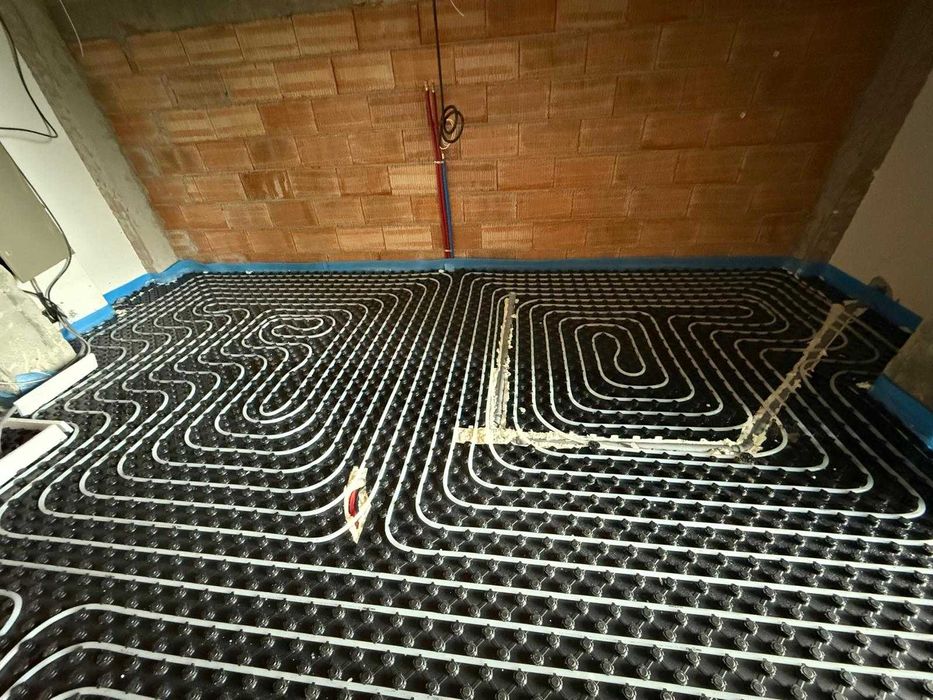 Montare, instalare pardosea calda