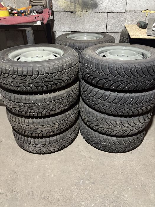 Шины с дисками. Комплект. На Ваз Лада.