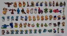 Kinder Surprise Toys Lot Asterix Princess Hippo Lion Fantasy Horror